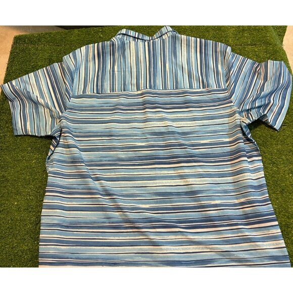 Tommy Bahama shirt mens XL blue white the bahama coast lighweight breathable 29 - Picture 9 of 11